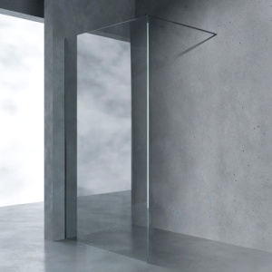 Душевая перегородка AVS Walk In 120 профиль оружейная сталь, стекло прозрачное